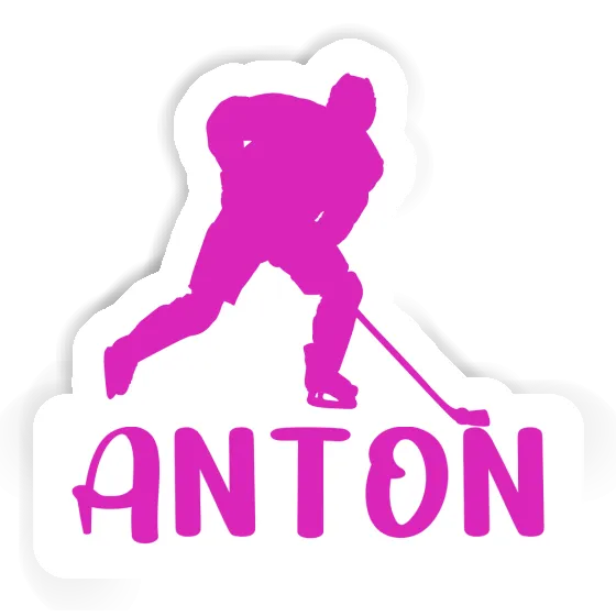 Sticker Eishockeyspielerin Anton Image