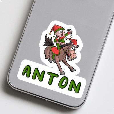 Sticker Anton Rider Laptop Image