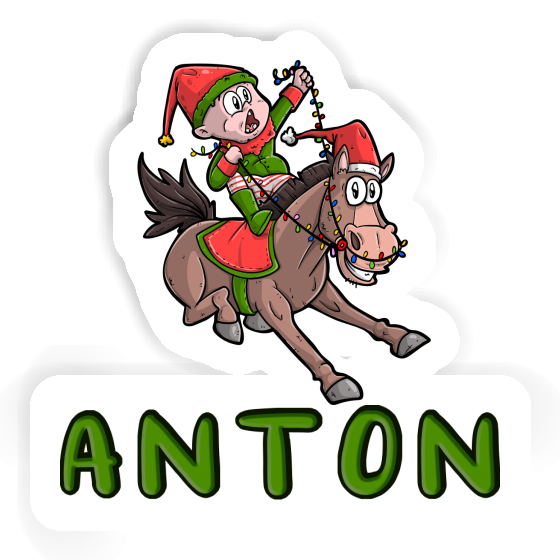 Pferd Sticker Anton Image