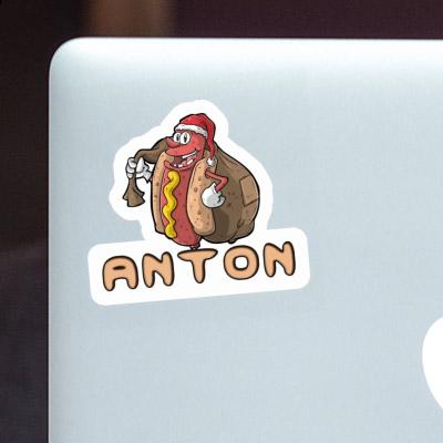 Anton Autocollant Hot-Dog Gift package Image