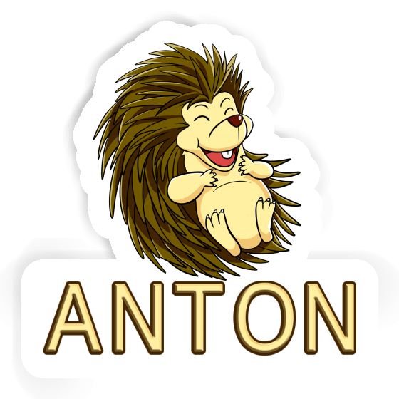 Aufkleber Anton Igel Laptop Image