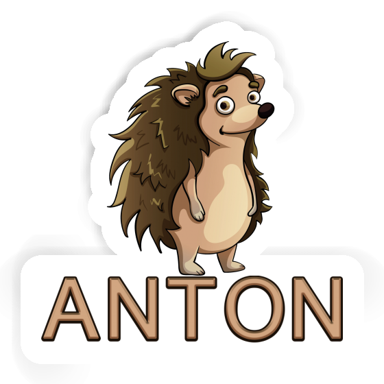 Igel Sticker Anton Notebook Image