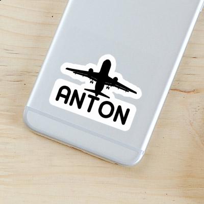 Anton Sticker Jumbo-Jet Image