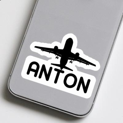 Sticker Anton Jumbo-Jet Laptop Image