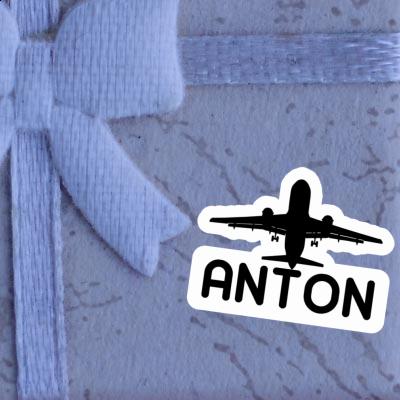 Anton Sticker Jumbo-Jet Laptop Image