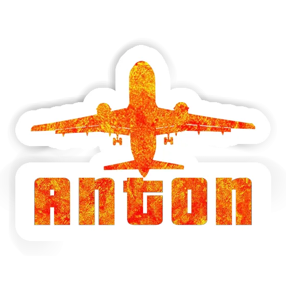 Sticker Jumbo-Jet Anton Gift package Image