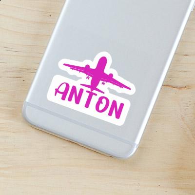 Anton Sticker Jumbo-Jet Notebook Image