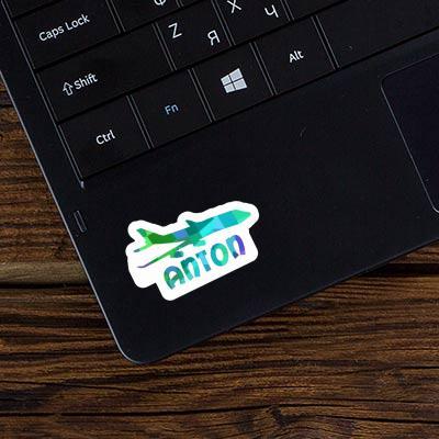 Sticker Anton Jumbo-Jet Gift package Image