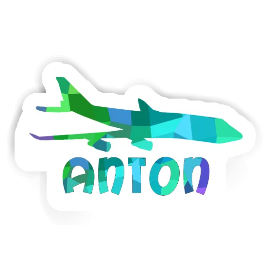 Sticker Anton Jumbo-Jet Gift package Image