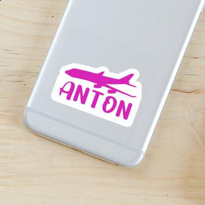 Aufkleber Jumbo-Jet Anton Gift package Image