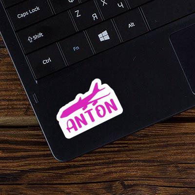 Anton Sticker Jumbo-Jet Image