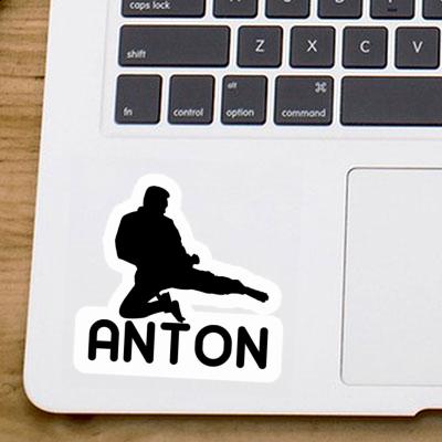 Sticker Karateka Anton Gift package Image