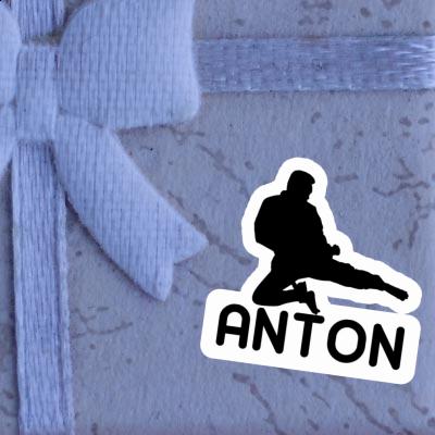 Sticker Karateka Anton Image