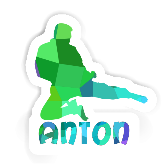 Karateka Sticker Anton Gift package Image