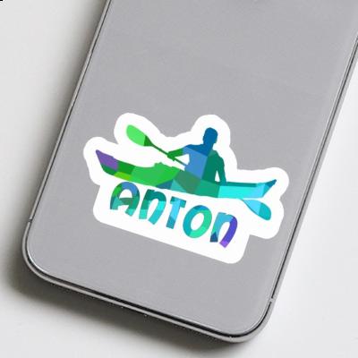 Kajakfahrer Aufkleber Anton Gift package Image