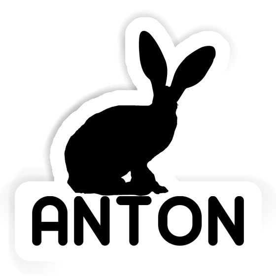 Anton Sticker Hase Image