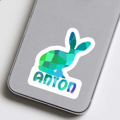 Hase Sticker Anton Notebook Image