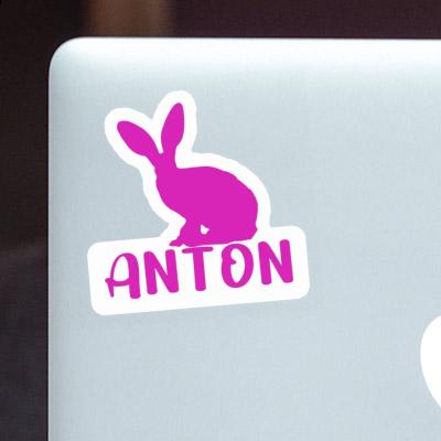 Aufkleber Hase Anton Image