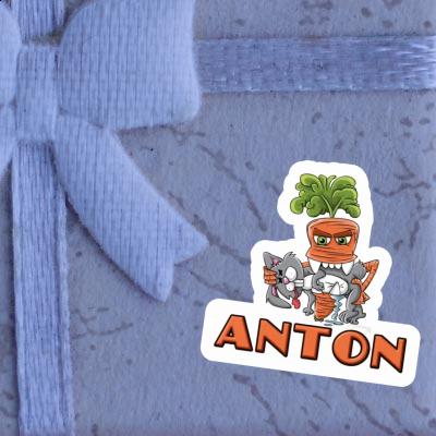 Sticker Monster Carrot Anton Laptop Image