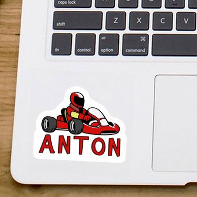 Kart Sticker Anton Laptop Image