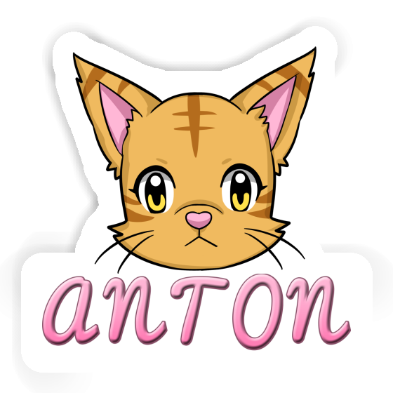 Sticker Kätzchen Anton Gift package Image