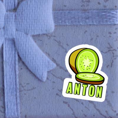 Sticker Kiwi Anton Gift package Image