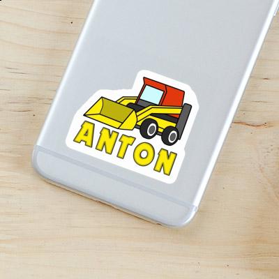 Anton Sticker Low Loader Notebook Image