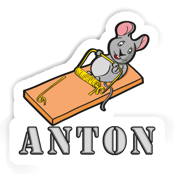 Anton Sticker Fitness-Maus Gift package Image