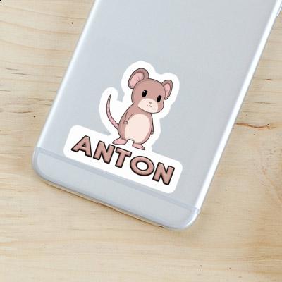 Anton Autocollant Souris Laptop Image