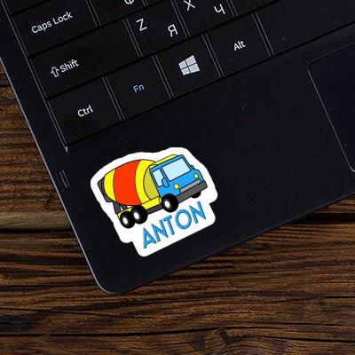 Aufkleber Anton Mischer-LKW Laptop Image