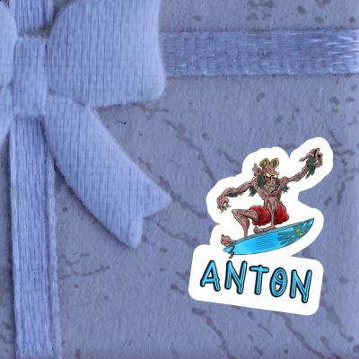 Sticker Wellenreiter Anton Gift package Image