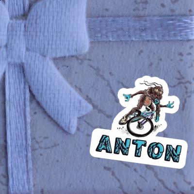 Sticker Anton Biker Laptop Image