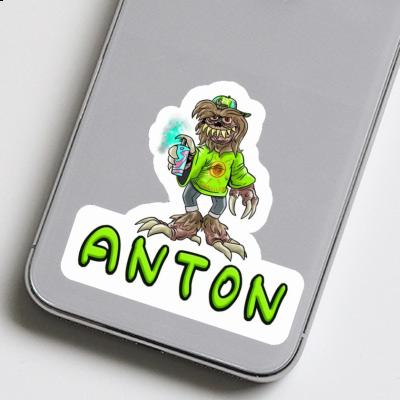 Sticker Monster Anton Gift package Image