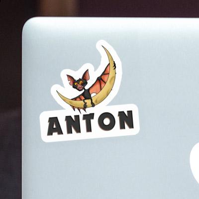 Anton Sticker Fledermaus Image