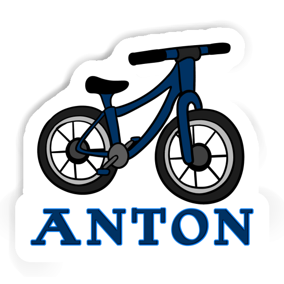 Sticker Mountain Bike Anton Laptop Image