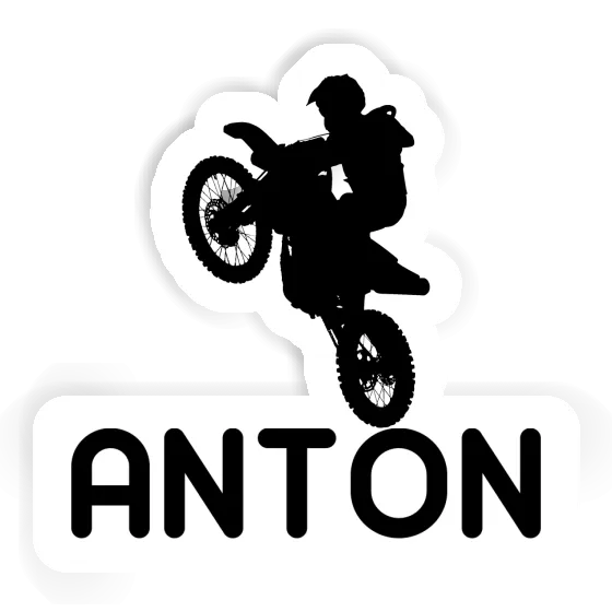 Motocross-Fahrer Sticker Anton Gift package Image