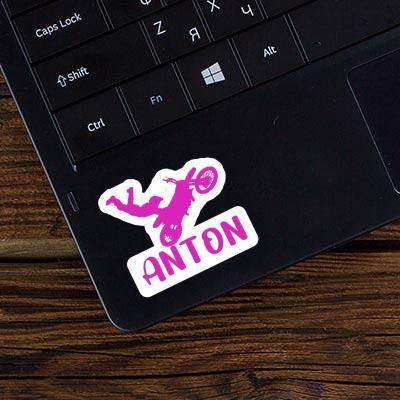 Anton Sticker Motocross Jumper Image