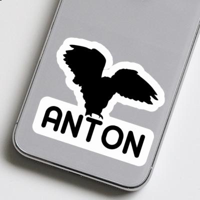 Aufkleber Anton Eule Laptop Image