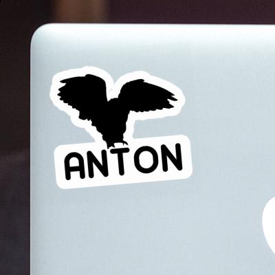 Owl Sticker Anton Laptop Image