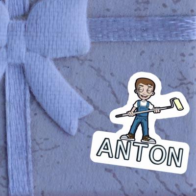 Sticker Anton Painter Laptop Image