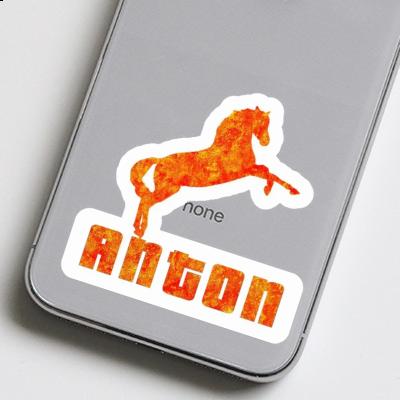 Anton Sticker Pferd Image