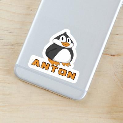 Anton Sticker Pinguin Laptop Image