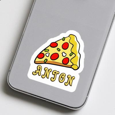 Sticker Anton Pizza Notebook Image