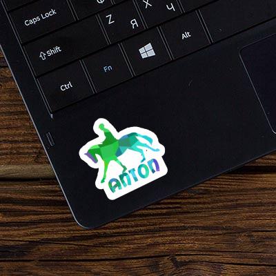 Sticker Reiterin Anton Notebook Image