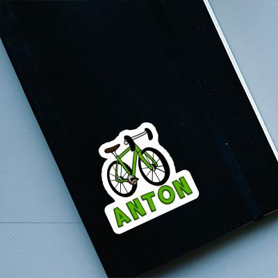 Anton Sticker Rennfahrrad Laptop Image