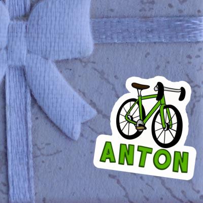 Anton Sticker Rennfahrrad Image