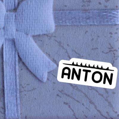 Sticker Anton Rowboat Notebook Image