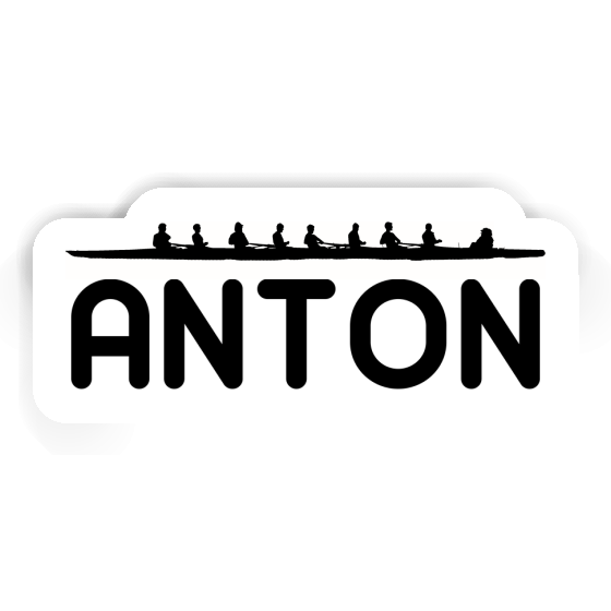 Sticker Anton Rowboat Gift package Image