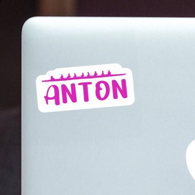 Anton Sticker Rowboat Notebook Image