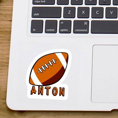 Anton Sticker Rugby Image